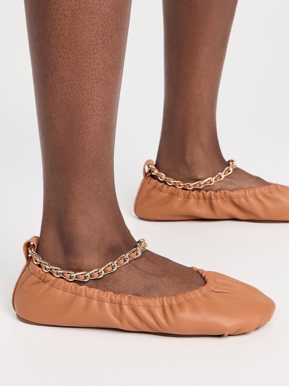 Ulla Johnson Ballet Flats with Chain - Picture 2 of 11